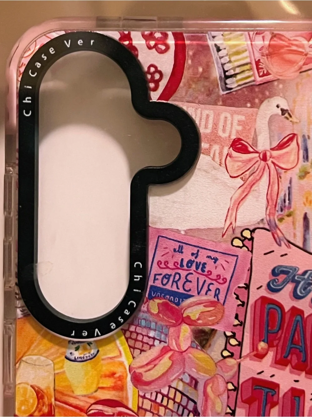Samsung Galaxy S24 Pink Party Time Decorative Phone Case & Stickers